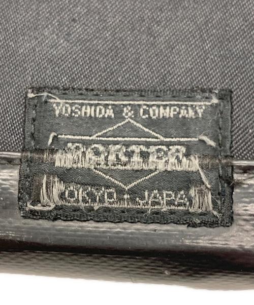 PORTER（ポーター）PORTER (ポーター) SAC'S BAR (サックスバー) ラウンドファスナー長財布 ブラックの古着・服飾アイテム