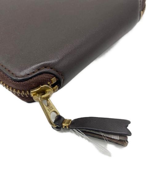 COMME des GARCONS（コムデギャルソン）COMME des GARCONS (コムデギャルソン) 2つ折り財布 ブラウン サイズ:表記無しの古着・服飾アイテム