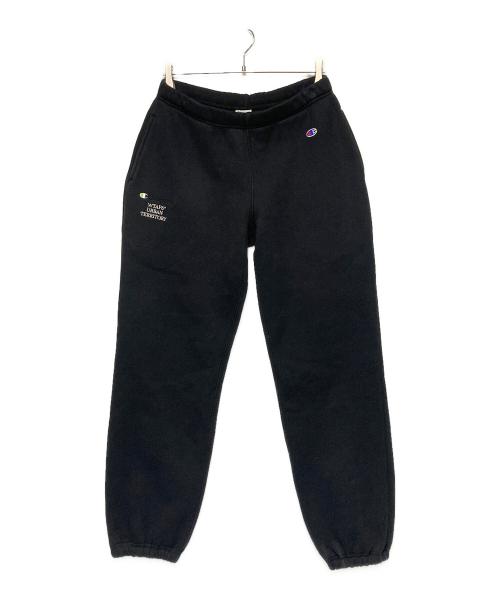 WTAPS（ダブルタップス）WTAPS (ダブルタップス) Champion (チャンピオン) スウェットパンツ / URBAN TERRITORY ブラック サイズ:Lの古着・服飾アイテム