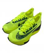 NIKEナイキ）の古着「AIR ZOOM ALPHAFLY NEXT% FK / ランニングシューズ」｜イエロー