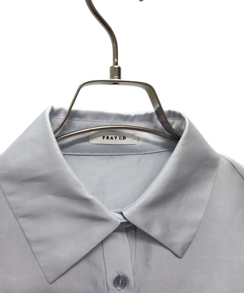 FRAY ID（フレイ アイディー）FRAY ID (フレイ アイディー) ショートシャツSETベアニットワンピース スカイブルー サイズ:Free 未使用品の古着・服飾アイテム