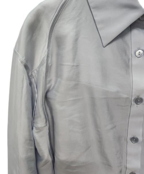 FRAY ID（フレイ アイディー）FRAY ID (フレイ アイディー) ショートシャツSETベアニットワンピース スカイブルー サイズ:Free 未使用品の古着・服飾アイテム