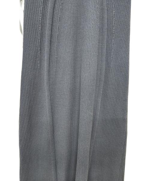 FRAY ID（フレイ アイディー）FRAY ID (フレイ アイディー) ショートシャツSETベアニットワンピース スカイブルー サイズ:Free 未使用品の古着・服飾アイテム