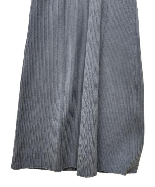 FRAY ID（フレイ アイディー）FRAY ID (フレイ アイディー) ショートシャツSETベアニットワンピース スカイブルー サイズ:Free 未使用品の古着・服飾アイテム