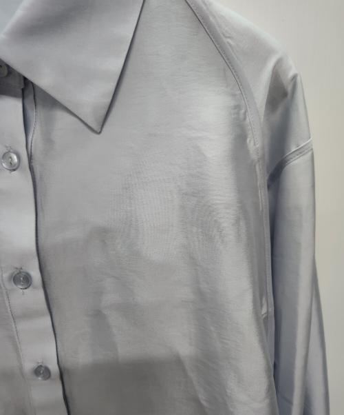 FRAY ID（フレイ アイディー）FRAY ID (フレイ アイディー) ショートシャツSETベアニットワンピース スカイブルー サイズ:Free 未使用品の古着・服飾アイテム