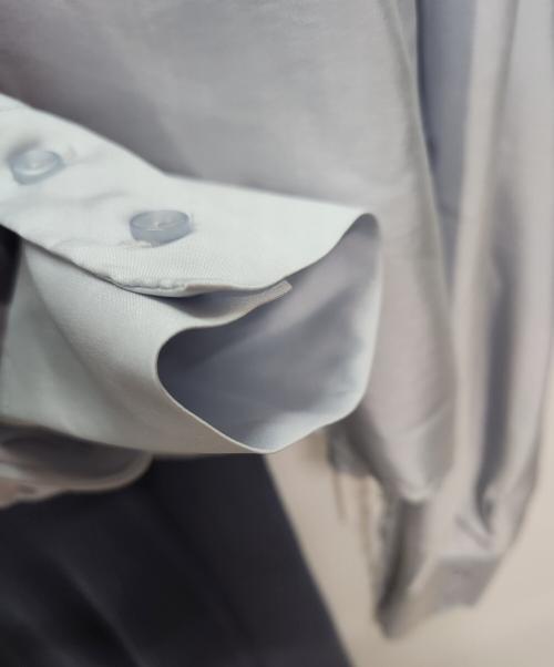 FRAY ID（フレイ アイディー）FRAY ID (フレイ アイディー) ショートシャツSETベアニットワンピース スカイブルー サイズ:Free 未使用品の古着・服飾アイテム