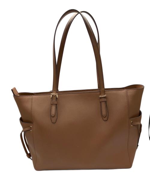 MICHAEL KORS（マイケル・コース）MICHAEL KORS (マイケル・コース) トートバッグ　MICHAEL KORS　ブラウン ブラウンの古着・服飾アイテム