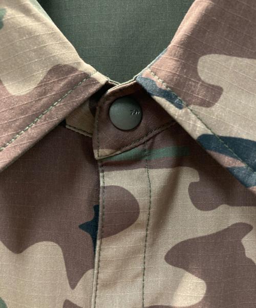 GLOBERIDE（グローブライド）GLOBERIDE (グローブライド) W's TECH REVERSIBLE PARAMARINE JACKET グリーン×ベージュ サイズ:Ｍの古着・服飾アイテム