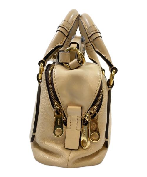 Chloe（クロエ）Chloe (クロエ) 2WAYショルダーバッグ/ハンドバッグ ベージュの古着・服飾アイテム