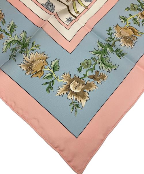 HERMES（エルメス）HERMES (エルメス) シルクスカーフ ピンク 未使用品の古着・服飾アイテム