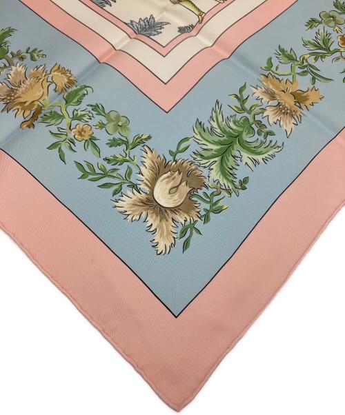 HERMES（エルメス）HERMES (エルメス) シルクスカーフ ピンク 未使用品の古着・服飾アイテム