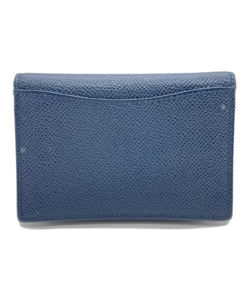 BVLGARI（ブルガリ）BVLGARI (ブルガリ) 名刺入れ/カード入れ/カードケース ネイビーの古着・服飾アイテム