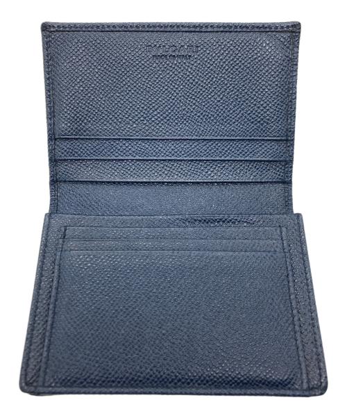 BVLGARI（ブルガリ）BVLGARI (ブルガリ) 名刺入れ/カード入れ/カードケース ネイビーの古着・服飾アイテム