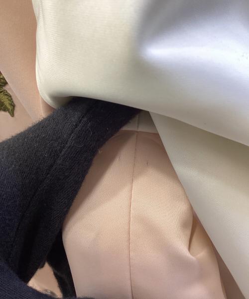 COACH（コーチ）COACH (コーチ) リバーシブルスカジャン ピンク×ホワイト サイズ:Sの古着・服飾アイテム