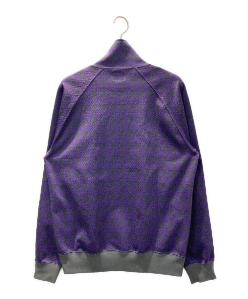 Needles（ニードルズ）Needles (ニードルズ) トラックジャケット グレー×パープル サイズ:Lの古着・服飾アイテム