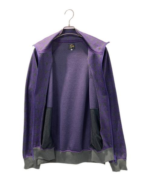 Needles（ニードルズ）Needles (ニードルズ) トラックジャケット グレー×パープル サイズ:Lの古着・服飾アイテム