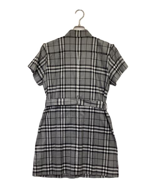 BURBERRY LONDON（バーバリーロンドン）BURBERRY LONDON (バーバリーロンドン) シャツワンピース グレー サイズ:38の古着・服飾アイテム