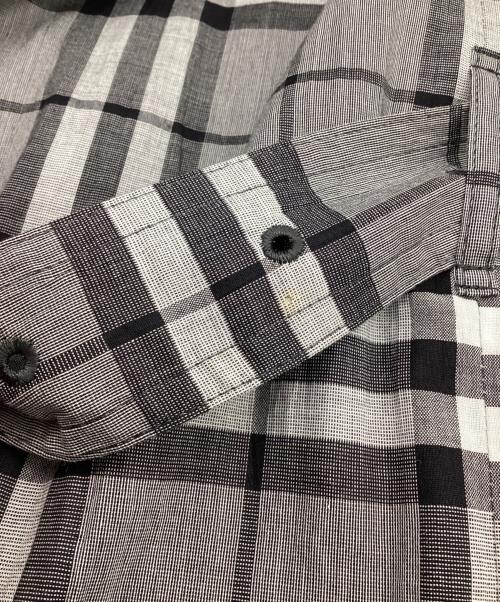BURBERRY LONDON（バーバリーロンドン）BURBERRY LONDON (バーバリーロンドン) シャツワンピース グレー サイズ:38の古着・服飾アイテム