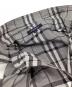 中古・古着 BURBERRY LONDON (バーバリーロンドン) シャツワンピース グレー サイズ:38：12000円