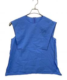 ADORE（アドーア）の古着「ドライタッチシアーブラウス」｜ブルー