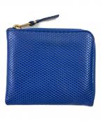 COMME des GARCONSコムデギャルソン）の古着「コインケース/L字ファスナー財布」｜ブルー