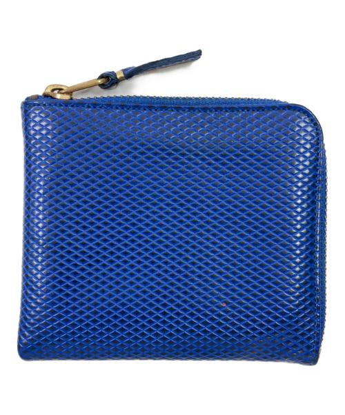 COMME des GARCONS（コムデギャルソン）COMME des GARCONS (コムデギャルソン) コインケース/L字ファスナー財布 ブルーの古着・服飾アイテム