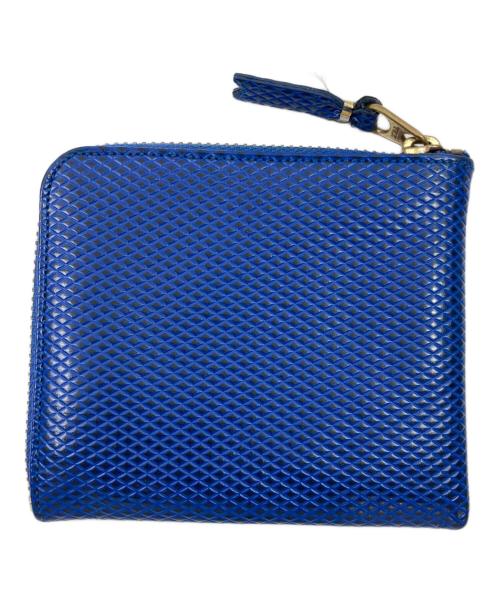 COMME des GARCONS（コムデギャルソン）COMME des GARCONS (コムデギャルソン) コインケース/L字ファスナー財布 ブルーの古着・服飾アイテム