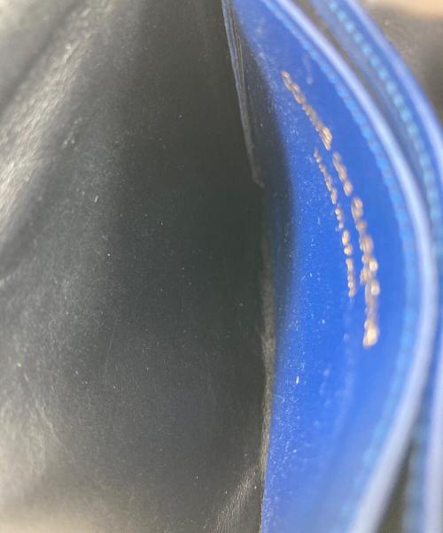 COMME des GARCONS（コムデギャルソン）COMME des GARCONS (コムデギャルソン) コインケース/L字ファスナー財布 ブルーの古着・服飾アイテム