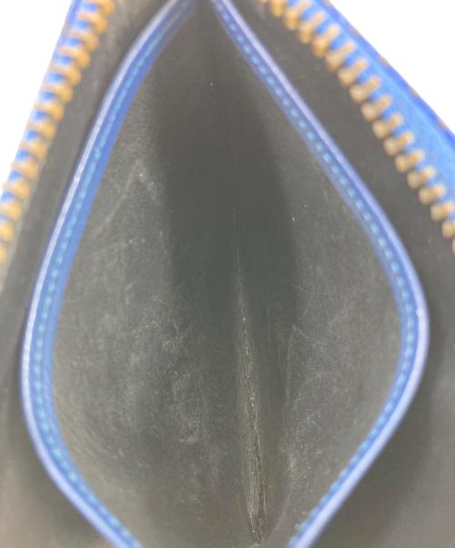 COMME des GARCONS（コムデギャルソン）COMME des GARCONS (コムデギャルソン) コインケース/L字ファスナー財布 ブルーの古着・服飾アイテム