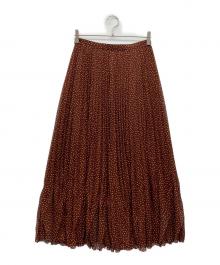 AEWEN MATOPH（イウエン マトフ）の古着「プリーツスカート」｜ブラウン