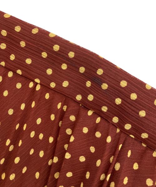 AEWEN MATOPH（イウエン マトフ）AEWEN MATOPH (イウエン マトフ) プリーツスカート ブラウン サイズ:38 未使用品の古着・服飾アイテム