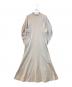 Mame Kurogouchi（マメクロゴウチ）の古着「Cotton Jersey Flared Dress」｜グレー