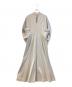 Mame Kurogouchi (マメクロゴウチ) Cotton Jersey Flared Dress グレー サイズ:2：22000円