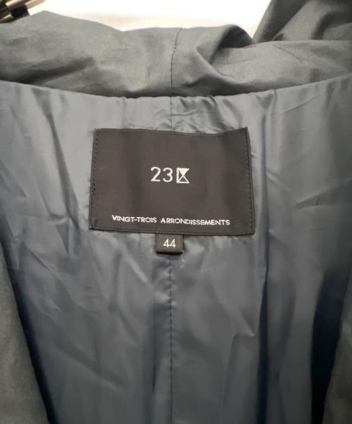 23区（ニジュウサンク）23区 (ニジュウサンク) ADS スノーパーカー ダウン ジャケット グレー サイズ:44の古着・服飾アイテム