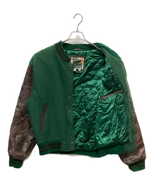 Green bay packers（グリーンベイ・パッカーズ）Green bay packers (グリーンベイ・パッカーズ) スタジャン グリーン サイズ:Lの古着・服飾アイテム