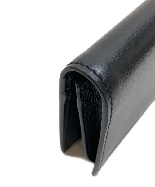 GUCCI（グッチ）GUCCI (グッチ) 2つ折り長財布 ブラックの古着・服飾アイテム