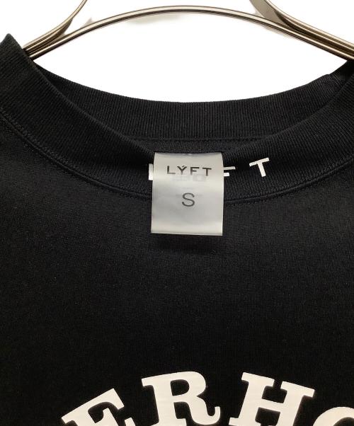 Lyft（リフト）Lyft (リフト) POWER HOUSE (パワーハウス) 半袖Tシャツ ブラック サイズ:Sの古着・服飾アイテム