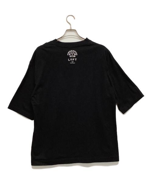 Lyft（リフト）Lyft (リフト) POWER HOUSE (パワーハウス) 半袖Tシャツ ブラック サイズ:Sの古着・服飾アイテム
