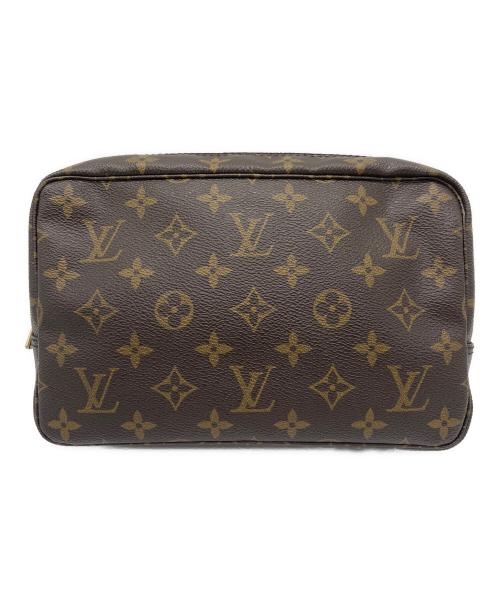 LOUIS VUITTON（ルイ ヴィトン）LOUIS VUITTON (ルイ ヴィトン) コスメポーチ　トゥルーストワレット28　モノグラム ブラウンの古着・服飾アイテム