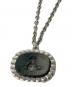 Vivienne Westwood (ヴィヴィアンウエストウッド) ネックレス ダークグレー×シルバー：28000円