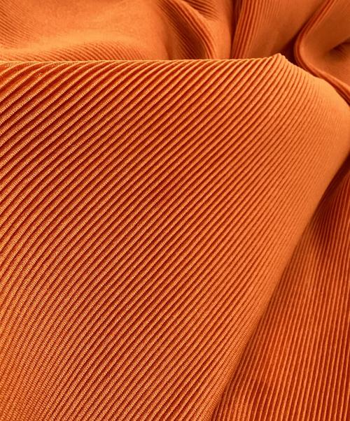 PLEATS PLEASE（プリーツプリーズ）PLEATS PLEASE (プリーツプリーズ) ノースリーブカットソー オレンジ サイズ:3の古着・服飾アイテム