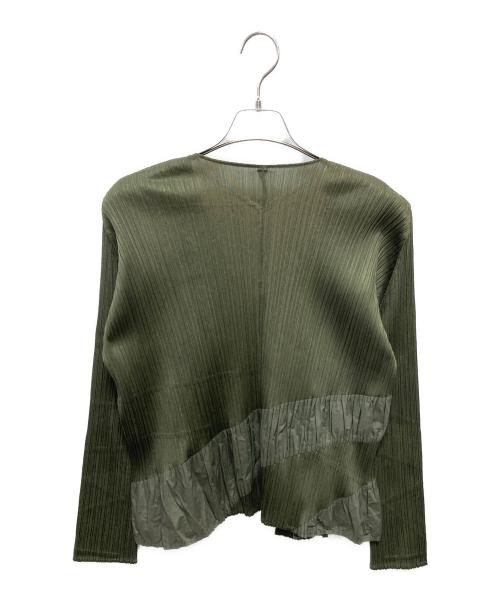 PLEATS PLEASE（プリーツプリーズ）PLEATS PLEASE (プリーツプリーズ) セットアップ グリーン サイズ:3の古着・服飾アイテム