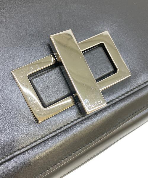 GUCCI（グッチ）GUCCI (グッチ) ショルダーバッグ ブラックの古着・服飾アイテム