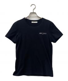 JIMMY CHOO（ジミーチュウ）の古着「プリントTシャツ」｜ブラック