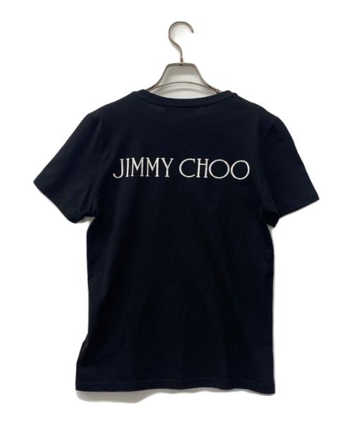 JIMMY CHOO（ジミーチュウ）JIMMY CHOO (ジミーチュウ) プリントTシャツ ブラック サイズ:XSの古着・服飾アイテム