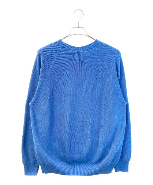 BATONER（バトナ―）BATONER (バトナ―) クルーネックニット ブルー サイズ:1の古着・服飾アイテム