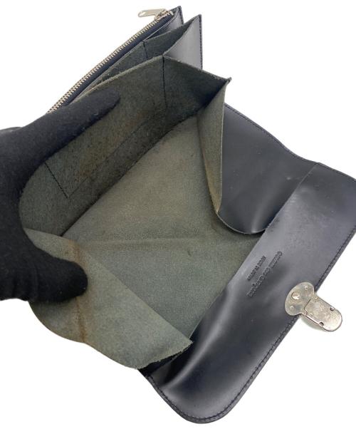 COMME des GARCONS（コムデギャルソン）COMME des GARCONS (コムデギャルソン) スタッズ長財布 ブラック サイズ:表記無しの古着・服飾アイテム