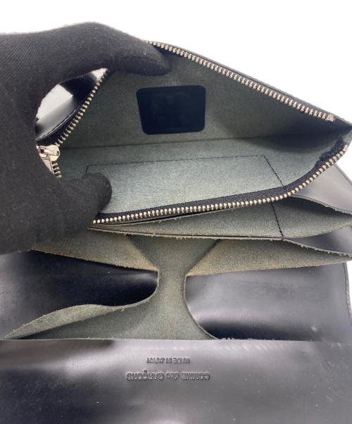 COMME des GARCONS（コムデギャルソン）COMME des GARCONS (コムデギャルソン) スタッズ長財布 ブラック サイズ:表記無しの古着・服飾アイテム