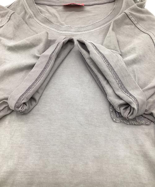 DIESEL（ディーゼル）DIESEL (ディーゼル) T-DACCY 半袖Tシャツ グレー サイズ:Lの古着・服飾アイテム