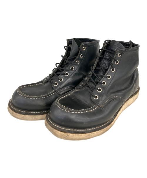 RED WING（レッドウィング）RED WING (レッドウィング) アイリッシュセッター モックトゥ ブーツ ブラック サイズ:UK7の古着・服飾アイテム